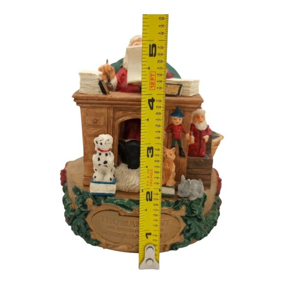 Thomas Nast Inventor Of The American Santa Musical 1992 Christmas Streets Vtg - Picture 15 of 16